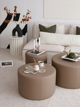 Görseli Galeri görüntüleyiciye yükleyin, DERİ OTTOMAN - MEDIUM & LARGE